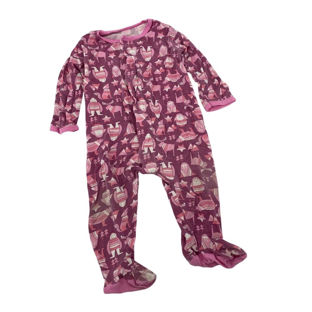 Magnetic Me Pink Purple Woodland Creatures‎ Footie